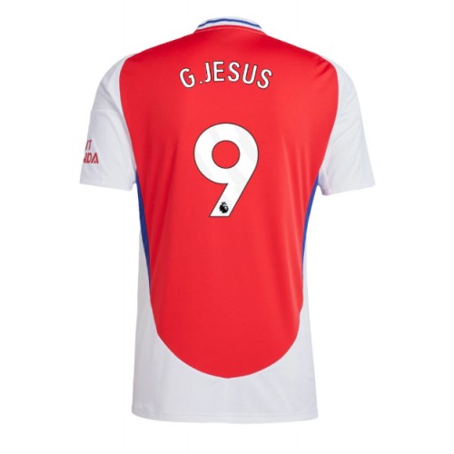 Dres Arsenal Gabriel Jesus #9 Domaci 2024-25 Kratak Rukav